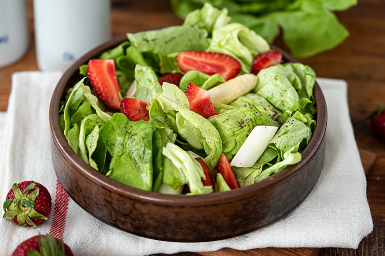 Spargel-Erdbeer-Salat