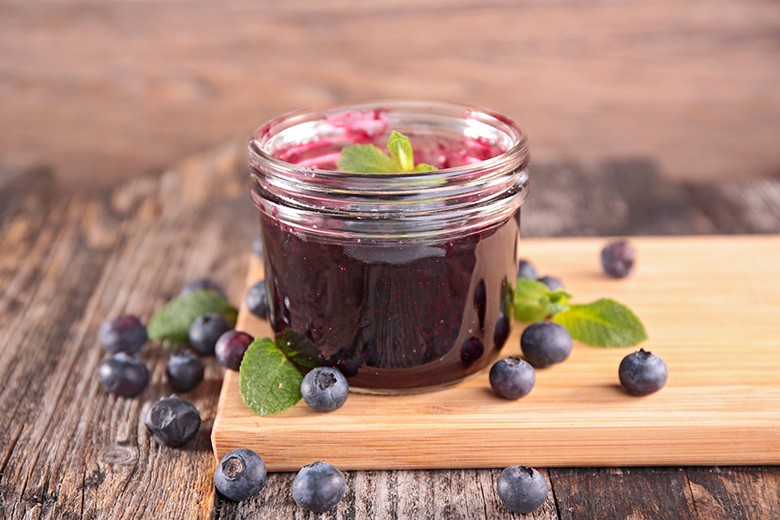 Blaubeermarmelade