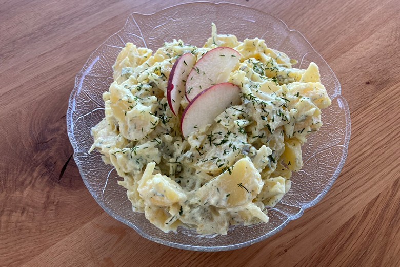 Omas schneller Kartoffelsalat