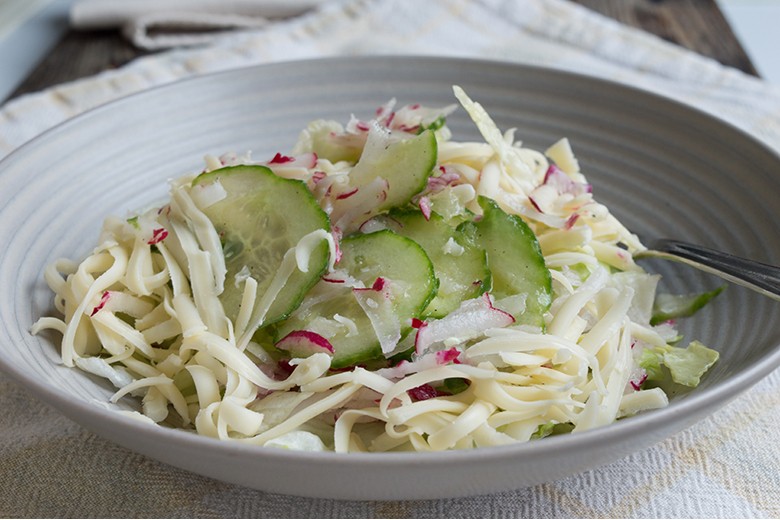Salat mit Käse