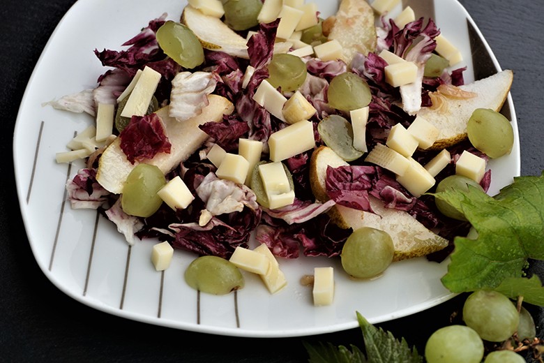 Käse-Trauben-Salat