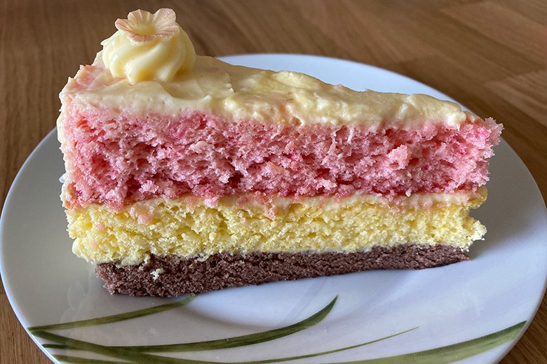 Schnelle Puddingtorte