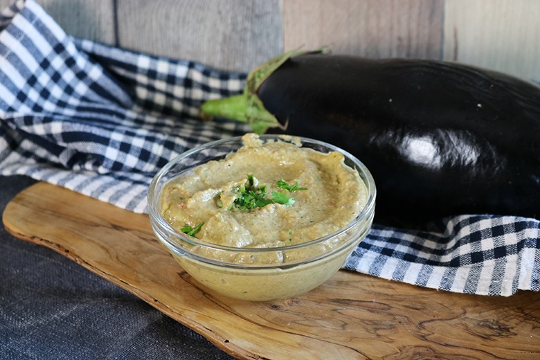 Auberginen-Knoblauch-Creme