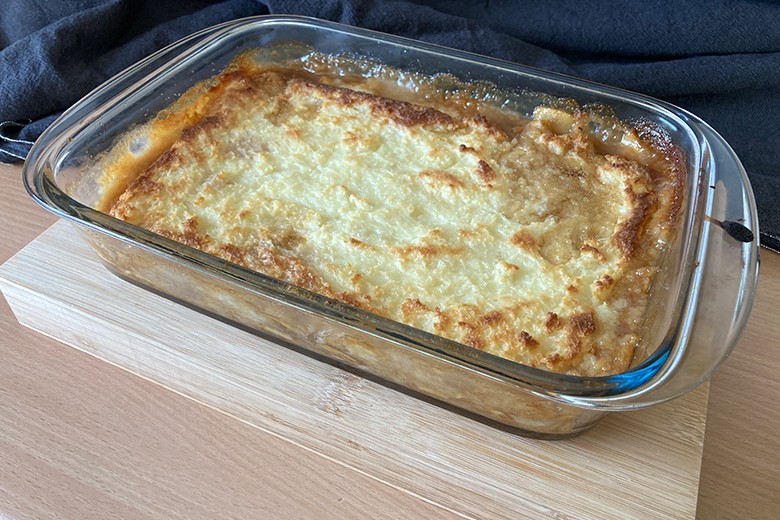 Omas Grießauflauf