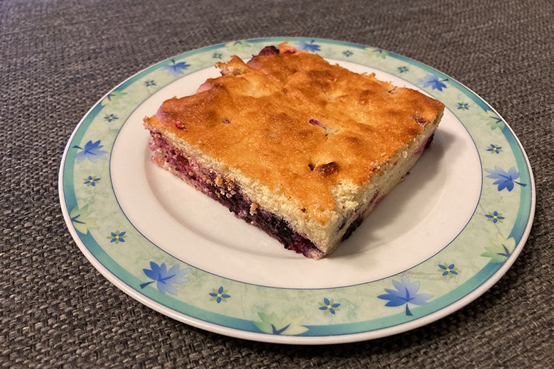 Süßer Grießauflauf