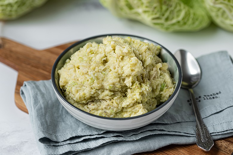 Rahmwirsing mit Kartoffeln