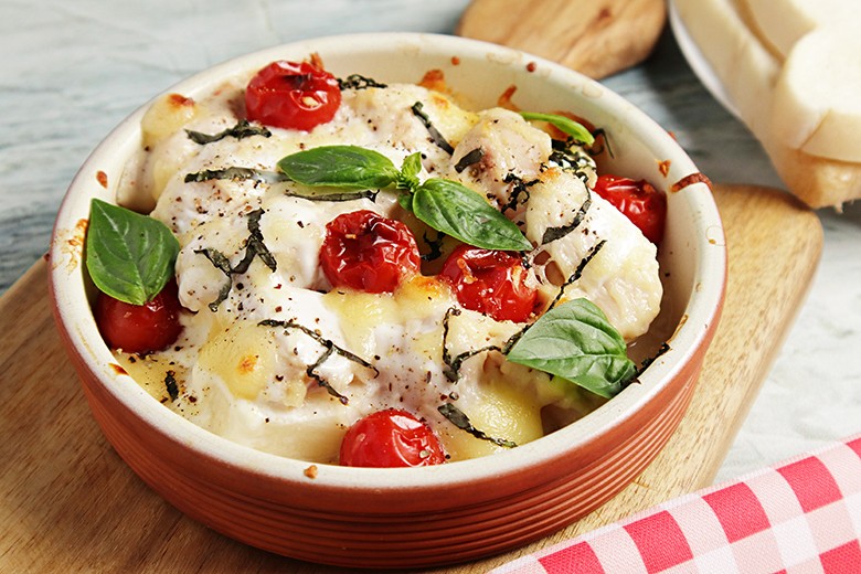 Italienisches Hähnchen-Gratin