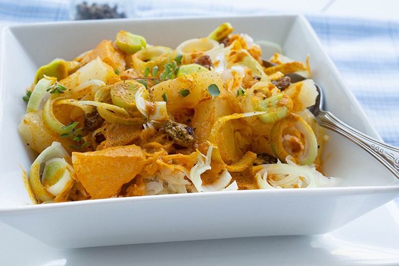 Omas Sauerkrautsalat mit Früchten