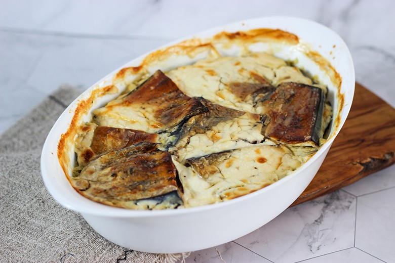 Moussaka mit Linsen