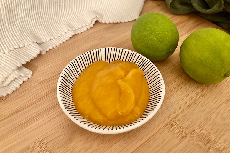 Einfaches Mangopüree