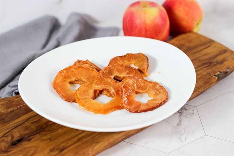 Äpfel trocknen im Backofen