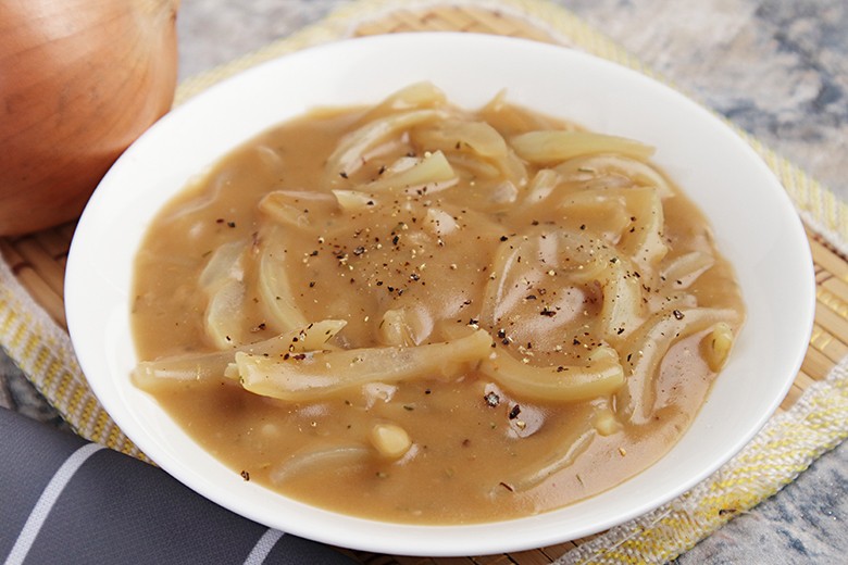 Braune Zwiebelsoße