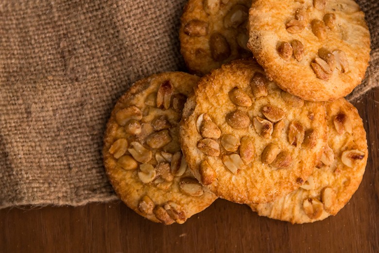Erdnuss-Cookies
