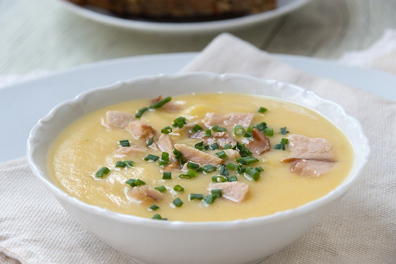 Kartoffelsuppe nach tschechischer Art
