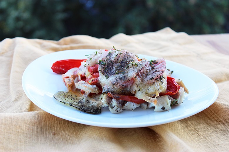 Putenbrust mit Tomate-Mozzarella