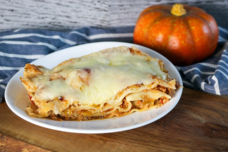 Herbstliche Kürbislasagne