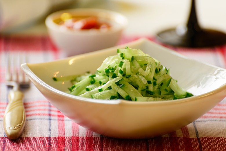 Feiner Gurkensalat