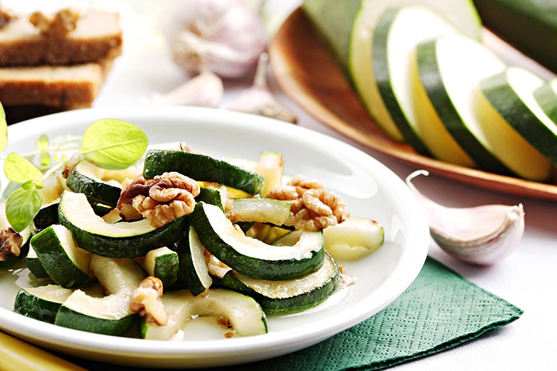 Gebackene Zucchini