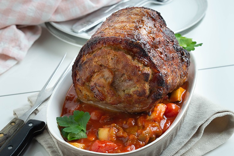 Geschmorter Rollbraten