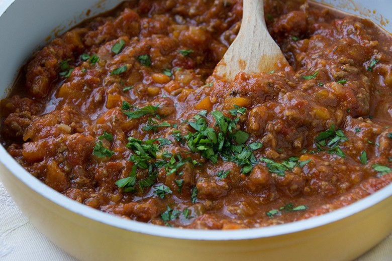 Hackfleischsauce