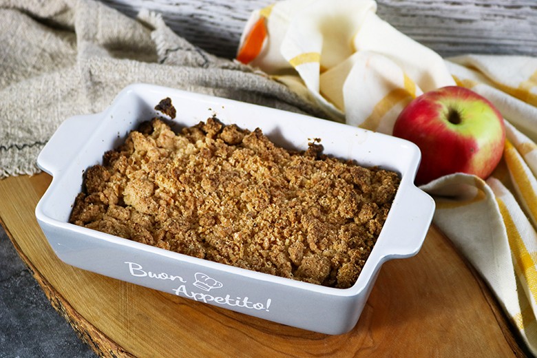 Veganer Apple Crumble