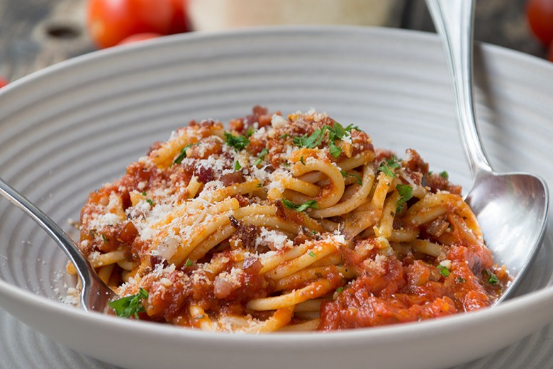 Spaghetti all amatriciana