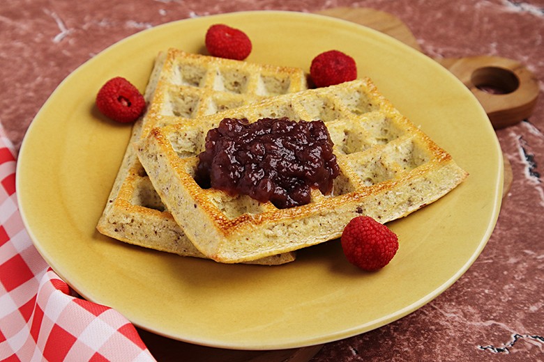 Low Carb Waffeln ohne Zucker