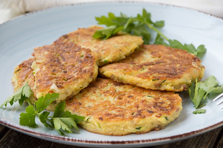 Gemüsebratlinge mit Zucchini