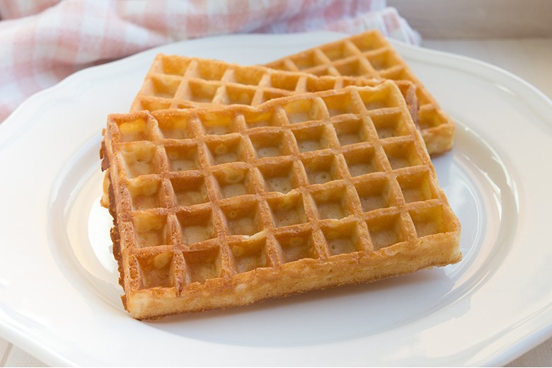 Dinkel-Buttermilch-Waffeln