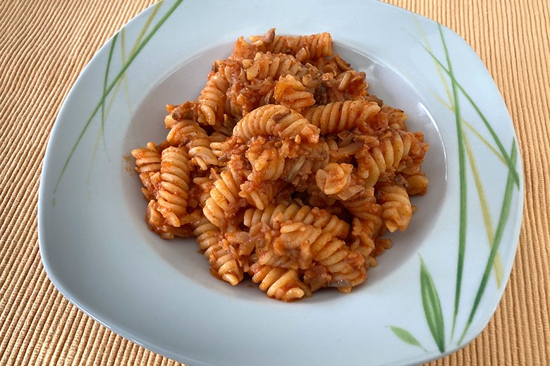 Ragout mit Nudeln