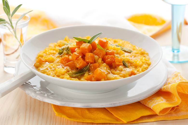 Kürbisrisotto