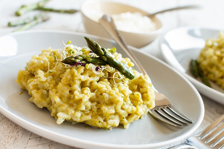 Spargelrisotto