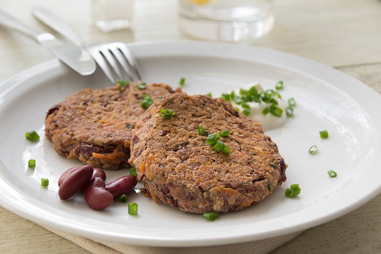 Kidneybohnen-Patties