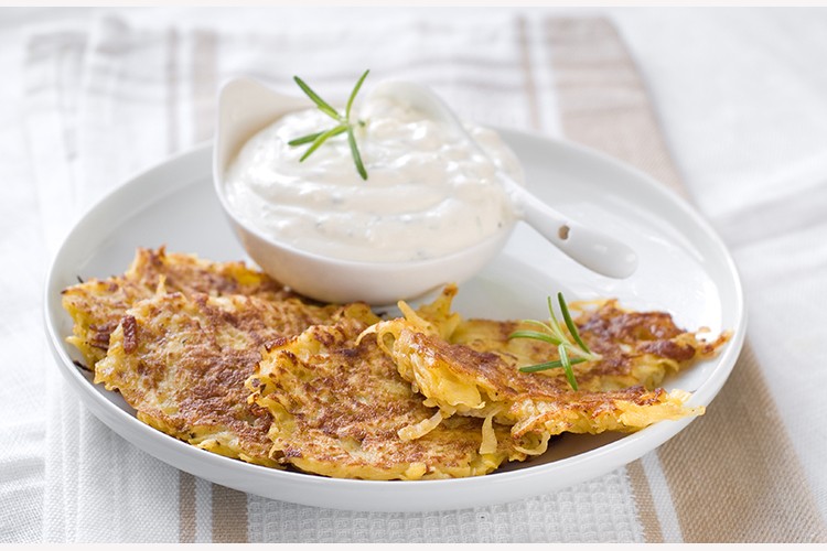 Kartoffel-Sellerie-Rösti