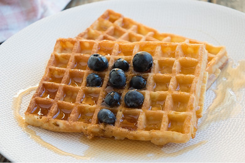 Protein-Waffeln