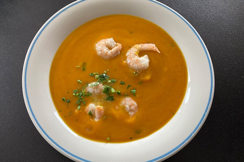 Pastinaken-Kürbis-Suppe