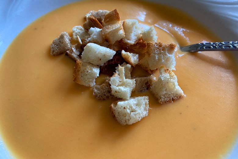 Kürbissuppe