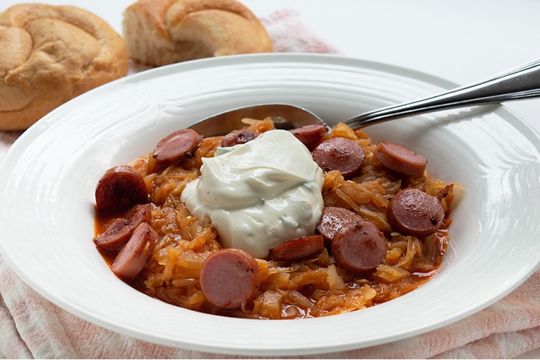 Krautpfanne nach Bauernart