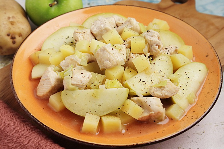 Hähnchen-Kartoffel-Pfanne