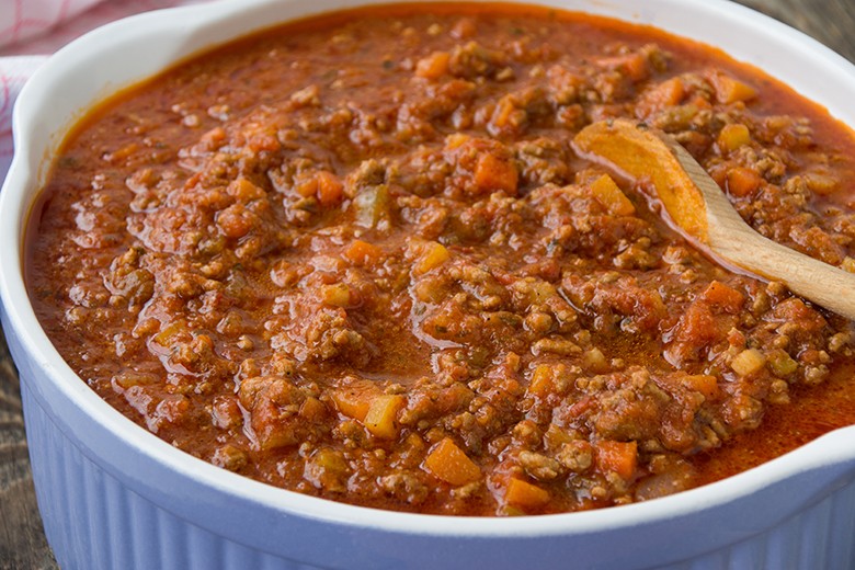 Mikrowellen-Bolognesesauce