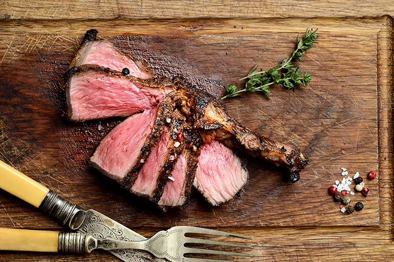 Gegrillte Lammsteaks