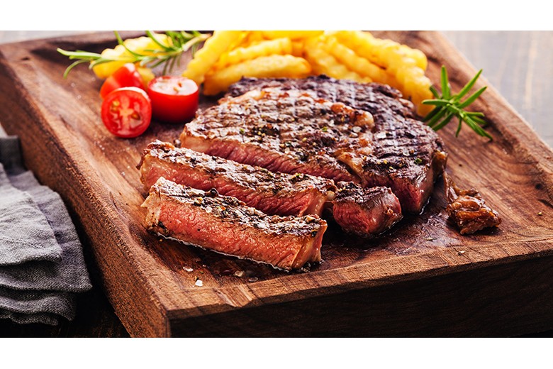 Gegrilltes Ribeye-Steak