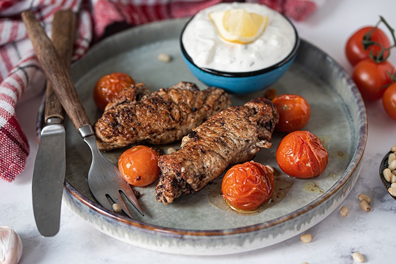 Mediterrane Putenröllchen