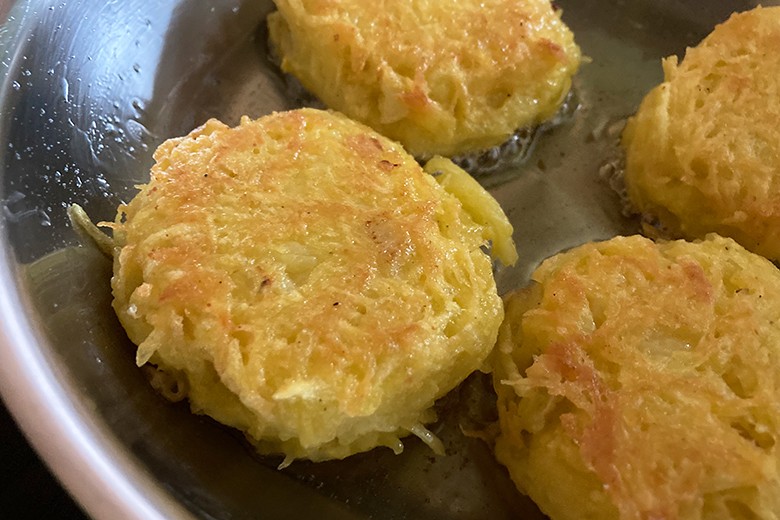 Schnelle Kartoffelpuffer