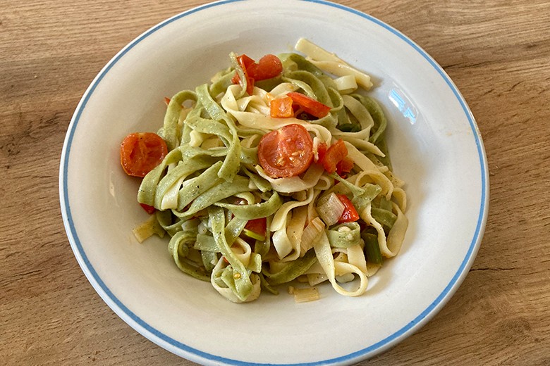 Tagliatelle mit Gemüse