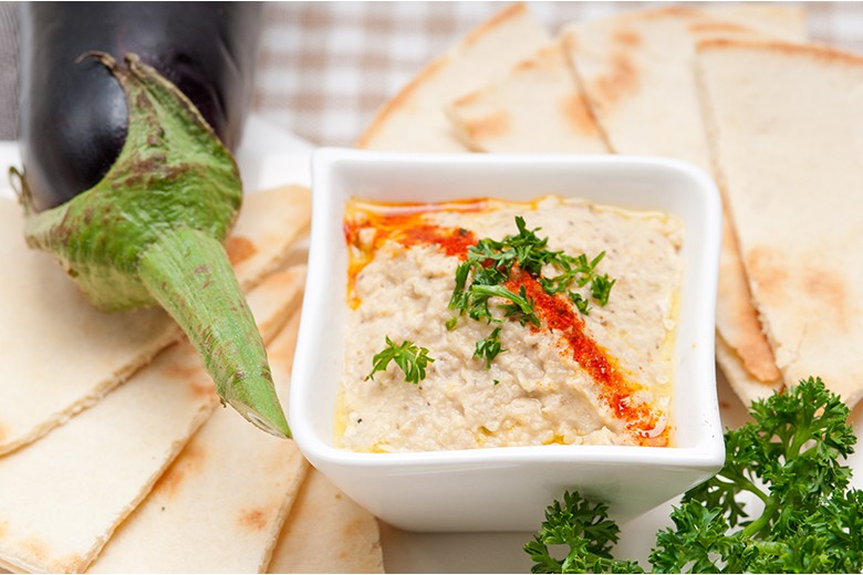 Auberginen Dip