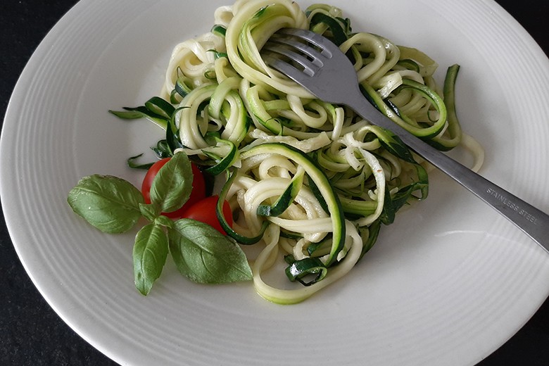 Zoodles aglio e olio