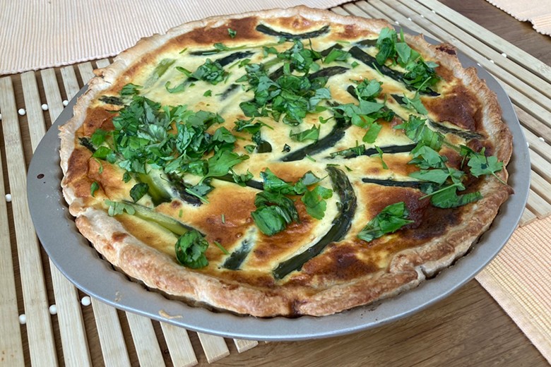 Kartoffel-Spargel-Tarte