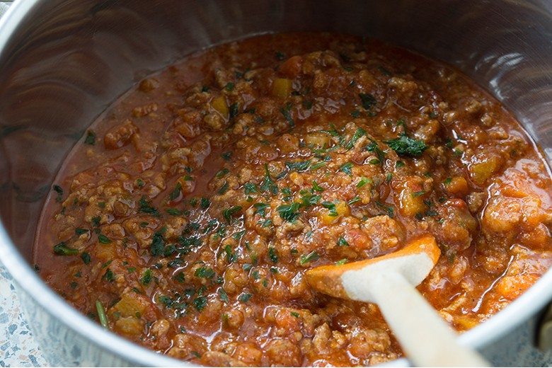Leichte Bolognese