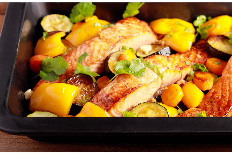 Ofen-Lachs
